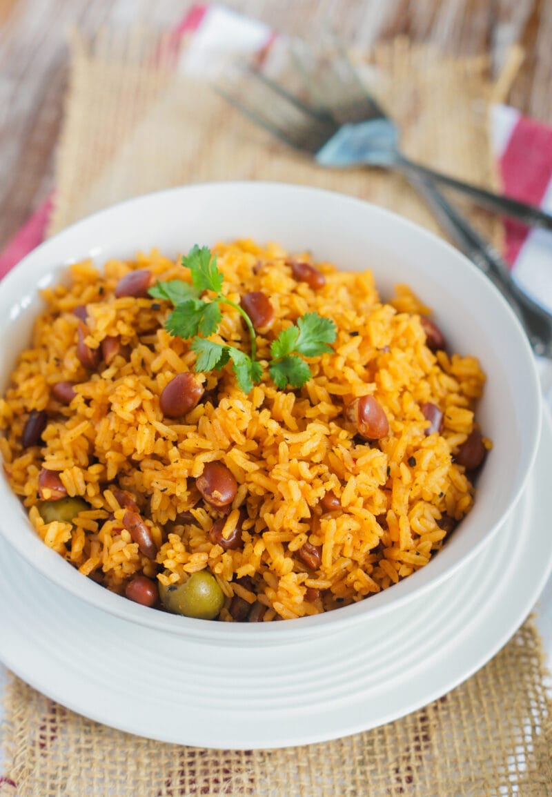 Moro rice and beans